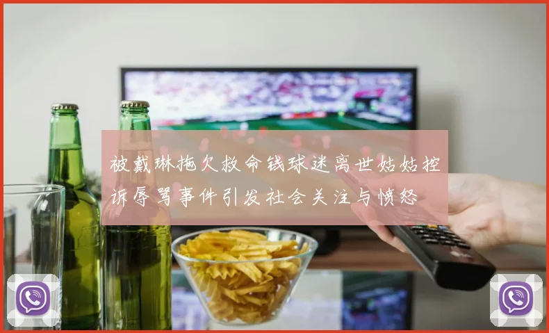 被戴琳拖欠救命钱球迷离世姑姑控诉辱骂事件引发社会关注与愤怒